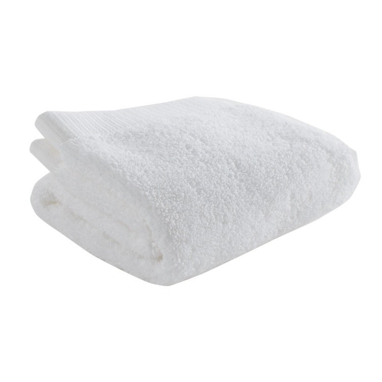 Полотенце для лица белого цвета из коллекции essential, 30х50 см (63346)