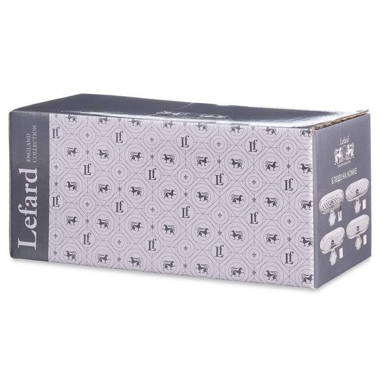 Блюдо на ножке овальное 28*14*12 см Lefard (675-129)