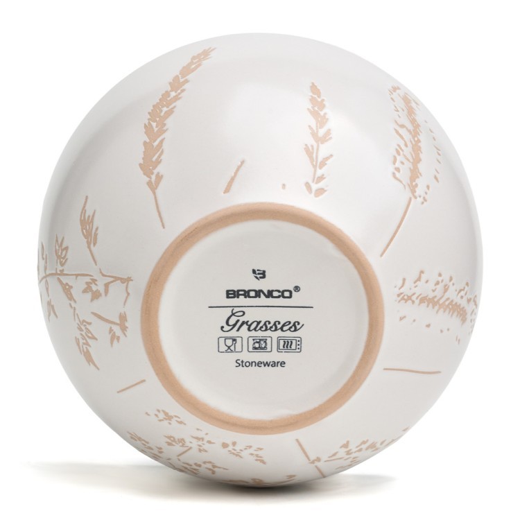 Набор салатников bronco "grasses" 4 шт. диаметр=14 см Bronco (191-340-1)