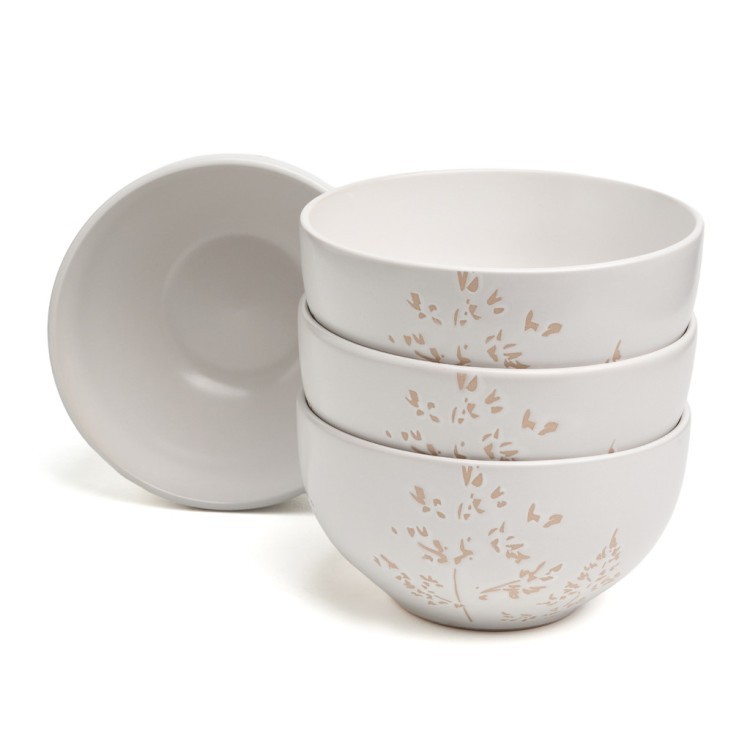 Набор салатников bronco "grasses" 4 шт. диаметр=14 см Bronco (191-340-1)