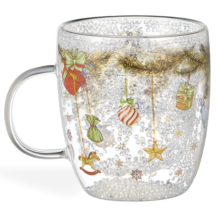 Кружка с двойными стенками "щелкунчик" 410 мл Lefard (887-485)