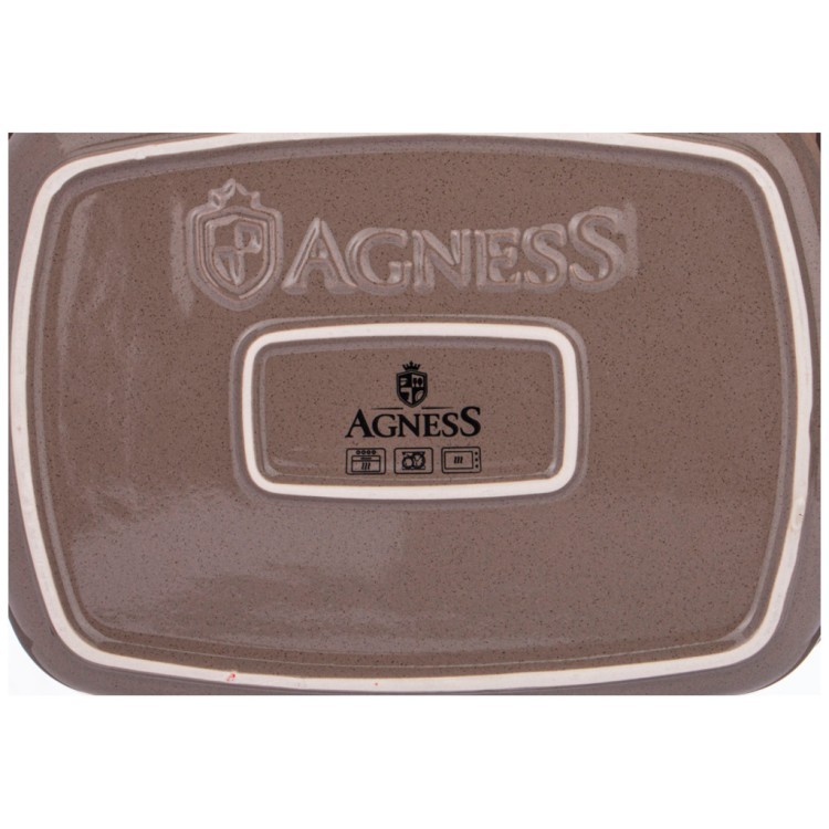 Блюдо для запекания agness "modern kitchen" прямоуг. серое 1800 мл 30*19*7 см Agness (777-079) Блюдо для запекания agness "modern kitchen" прямоуг. серое 1800 мл 30*19*7 см Agness (777-079)