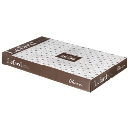 Поднос lefard "charm" 46,5*26*5,5 см (с золотой линией) Lefard (779-357)