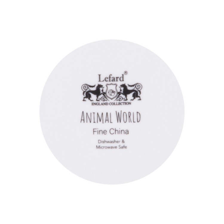 Тарелка закусочная lefard "animal world" леопард 20,5 см Lefard (590-412)