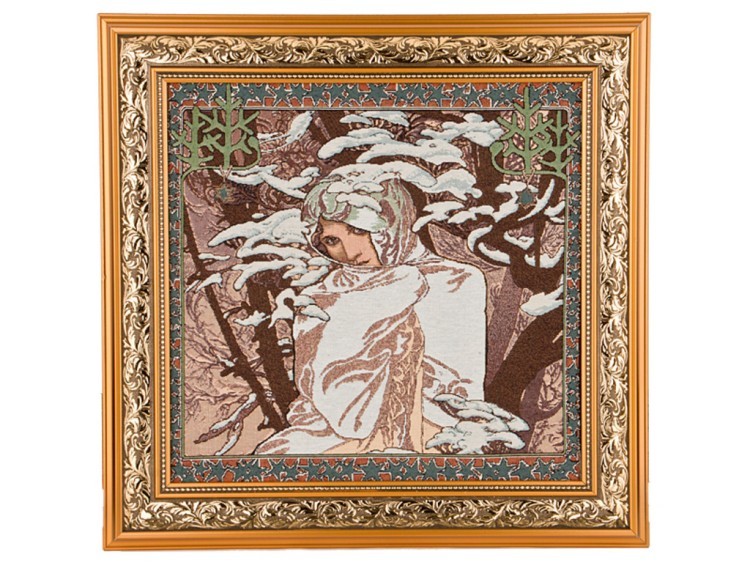 Гобеленовая картина  "зима" 59х58см. (404-629-83) 