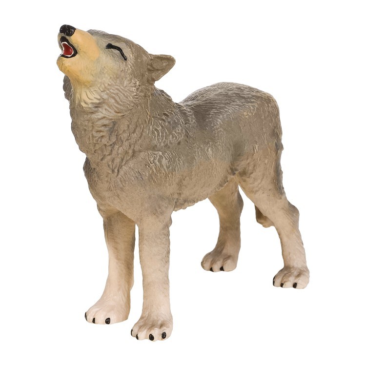 Набор фигурок животных серии "Мир диких животных": овцебык, бобер, волк, белка (набор из 5 предметов) (MM211-219)