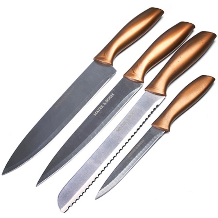 Набор ножей 4пр + подставка MВ (29657)
