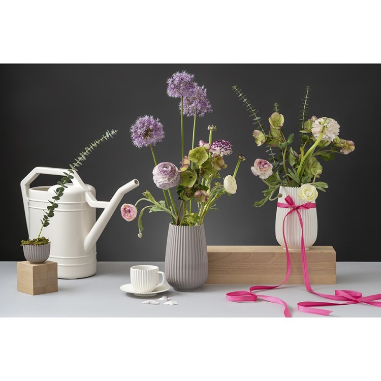 Ваза темно-серого цвета из коллекции edge, 20 см (75163)