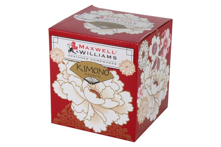Кружка Кимоно (красный)  в подарочной упаковке - MW637-PK0103 Maxwell & Williams