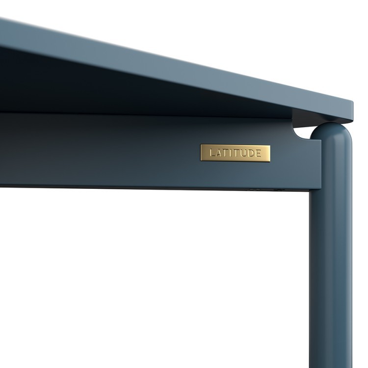 Столик кофейный saga, 60х60 см, сине-зеленый (76397)