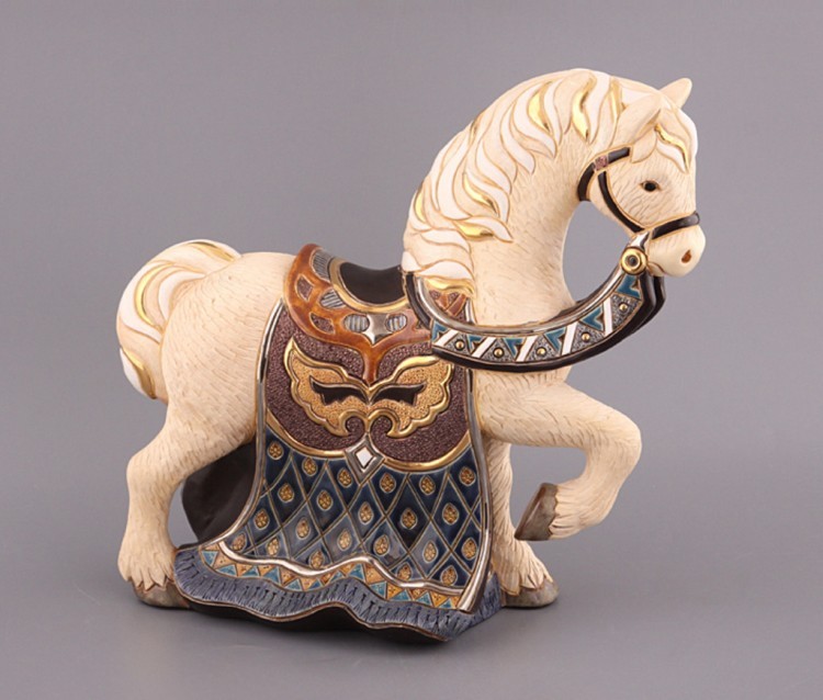 Статуэтка "императорская лошадь"высота=30,5 см длина=33,5 см Ancers Sa (347-161) 