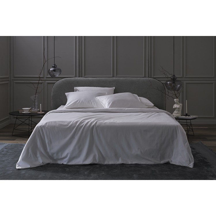 Набор наволочек из плотного сатина белого цвета из коллекции essential, 50х70 см (77133)