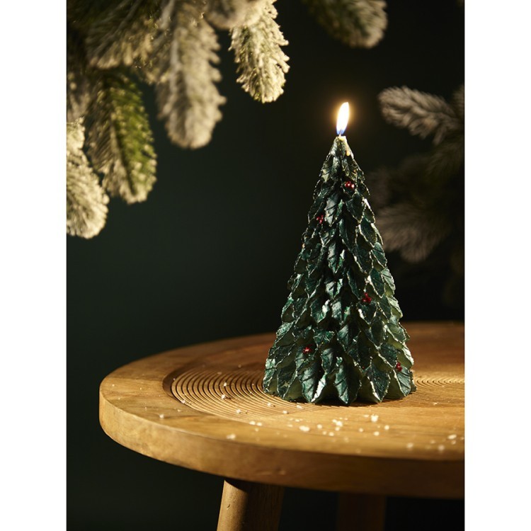Свеча декоративная festive flame из коллекции new year essential, 19,5 см (78351) Свеча декоративная festive flame из коллекции new year essential, 19,5 см (78351)