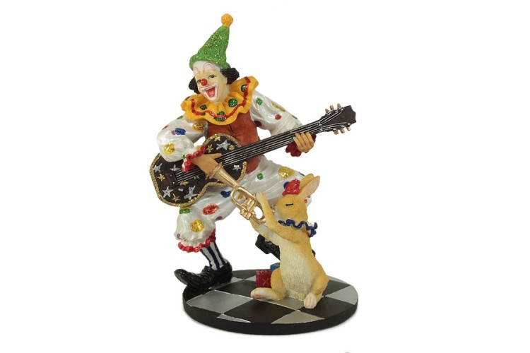 Статуэтка Клоун с гитарой Veronese ( VWU72567AAAL )