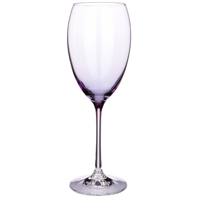 Набор бокалов для вина из 2шт "grandioso amethyst" 450ml Crystalex (674-834)