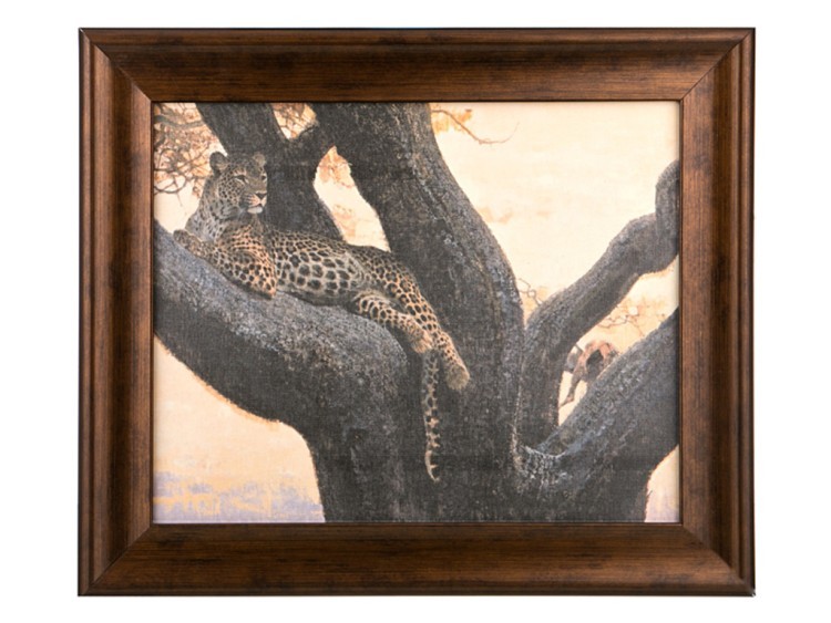Картина "леопард на дереве" 35*26см. (562-243-20) 