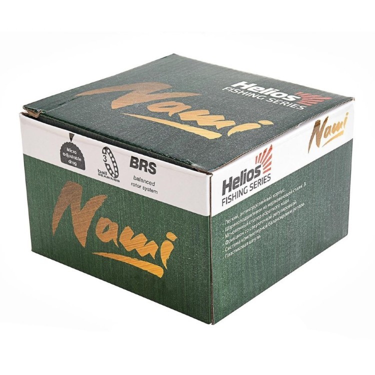 Катушка безынерционная Helios Nami 2000F 3bb HS-MG-N2000F (72139) Катушка безынерционная Helios Nami 2000F 3bb HS-MG-N2000F (72139)