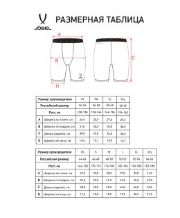 Шорты компрессионные JOGEL CAMP PerFormDRY Baselayer Shorts, красный (2117566)
