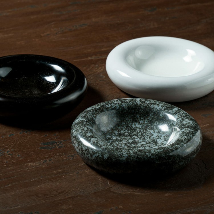 Тарелка E743-O-06159/6.5, 16.5, керамика, Green/black, ROOMERS TABLEWARE