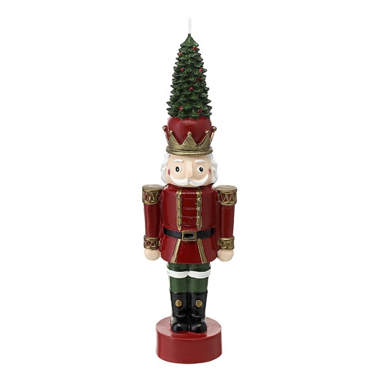 Свеча декоративная nutcracker из коллекции new year essential, 25,5 см (78356) Свеча декоративная nutcracker из коллекции new year essential, 25,5 см (78356)
