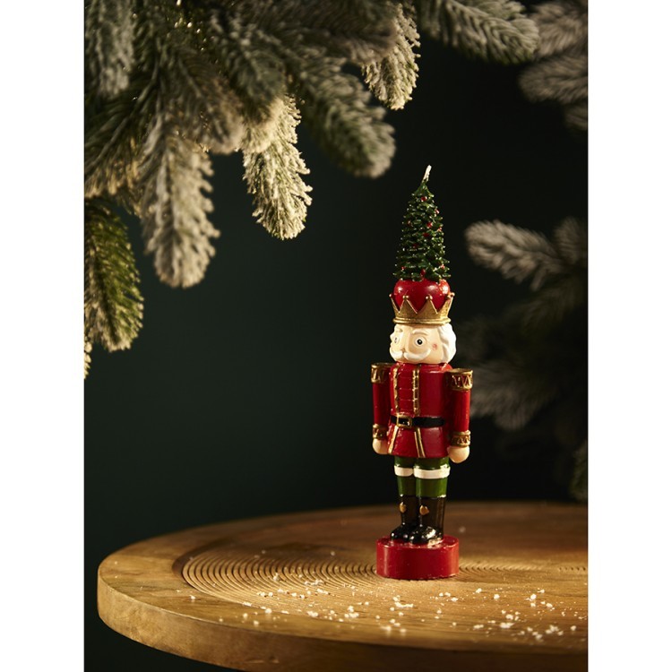 Свеча декоративная nutcracker из коллекции new year essential, 25,5 см (78356) Свеча декоративная nutcracker из коллекции new year essential, 25,5 см (78356)