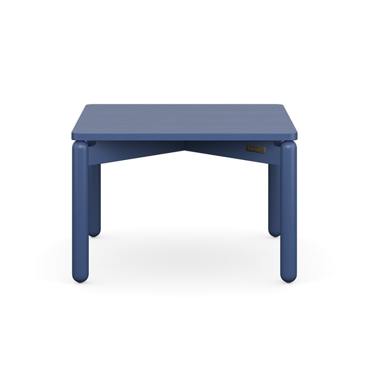 Столик кофейный saga, 60х60 см, синий (76398)