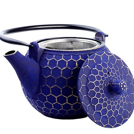 Чайник заварочный с крышкой с фильтром 1,15л 3пр чугун Mayer&Boch (40534)