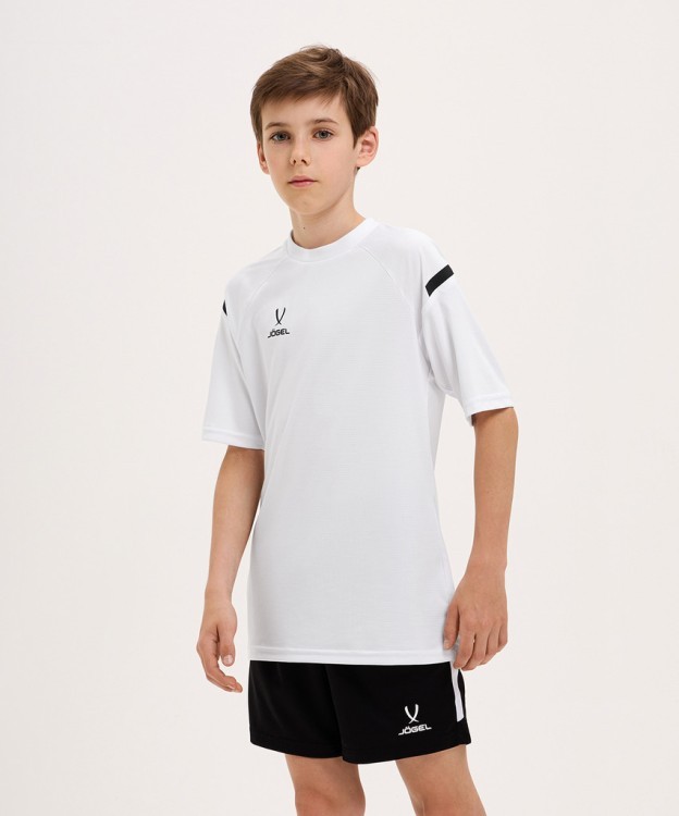 Футболка тренировочная JÖGEL CAMP 2 Training Poly Tee, белый (2112602) Футболка тренировочная JÖGEL CAMP 2 Training Poly Tee, белый (2112602)