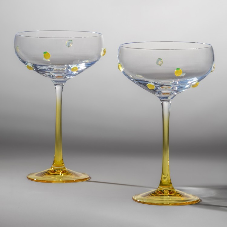 Набор креманок "fruity lemon" из 2 шт. 270 мл Lefard (685-100) Набор креманок "fruity lemon" из 2 шт. 270 мл Lefard (685-100)