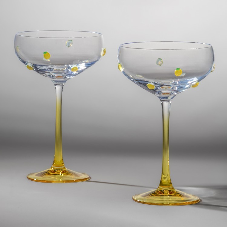Набор креманок "fruity lemon" из 2 шт. 270 мл Lefard (685-100) Набор креманок "fruity lemon" из 2 шт. 270 мл Lefard (685-100)