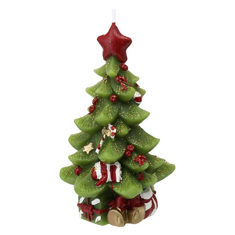 Свеча декоративная green miracle из коллекции new year essential, 18 см (78354) Свеча декоративная green miracle из коллекции new year essential, 18 см (78354)