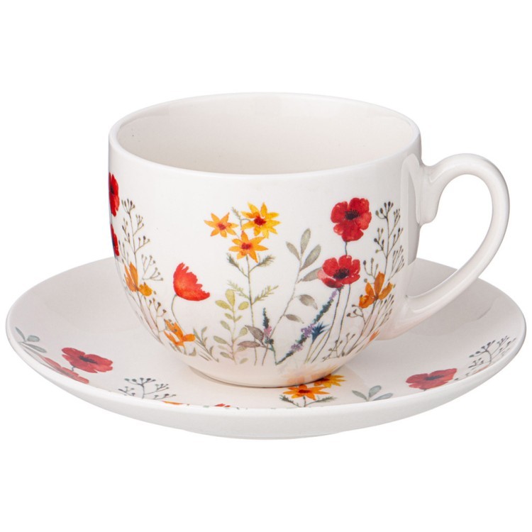 Чайная пара ""flower field" 240мл Lefard (260-882)