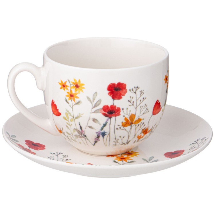 Чайная пара ""flower field" 240мл Lefard (260-882)