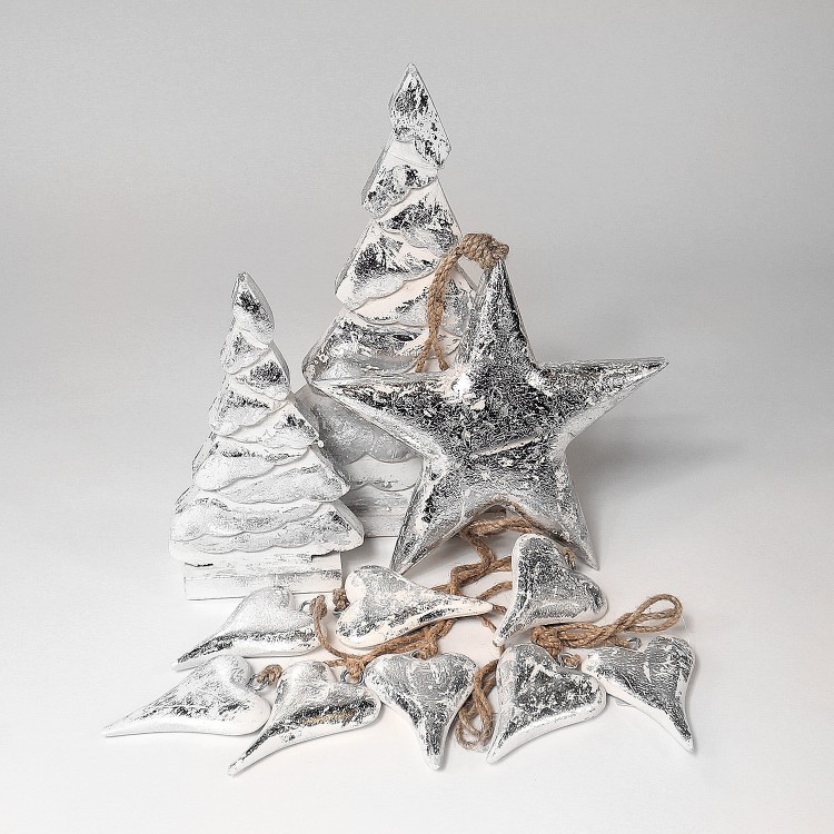 Фигурка декоративная snow star, подвесная, 15х15х2,5 см (63528)