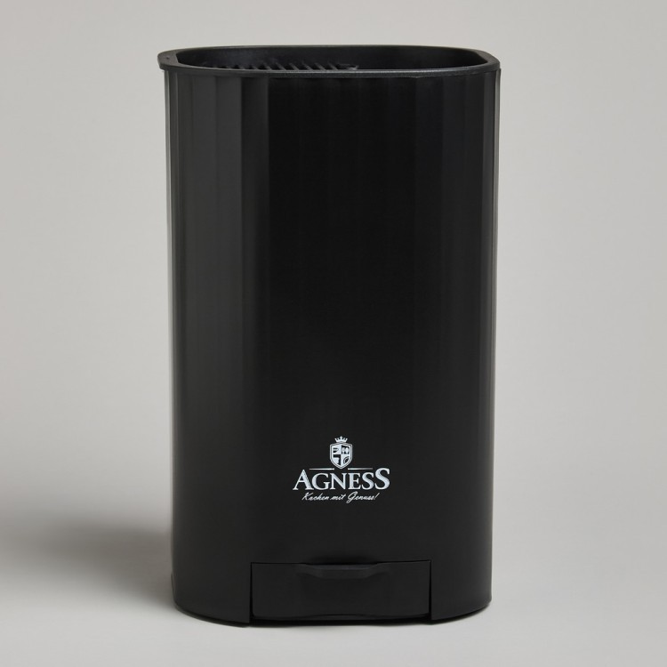 Подставка для ножей agness с точильным камнем 13,6*14,6*23 см Agness (907-323) Подставка для ножей agness с точильным камнем 13,6*14,6*23 см Agness (907-323)