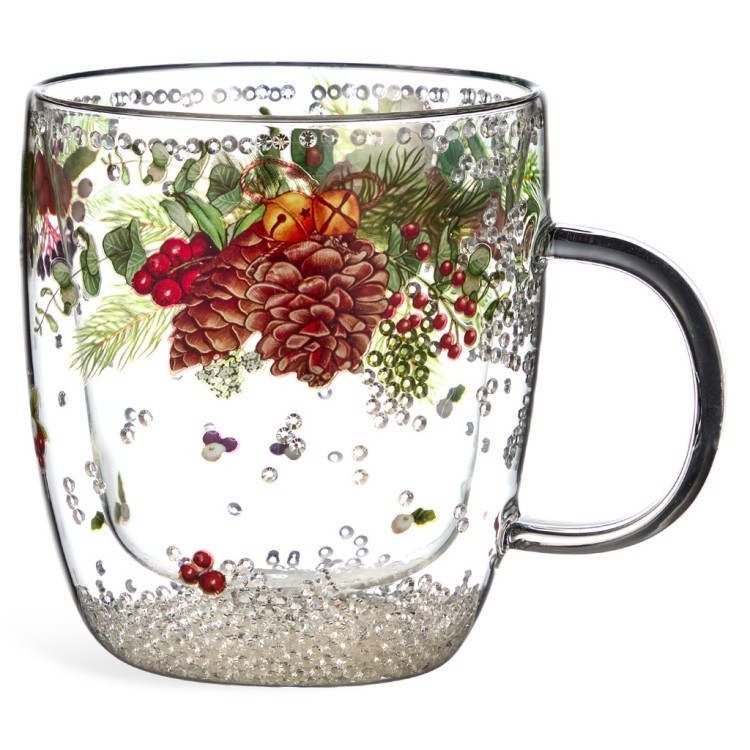 Кружка с двойными стенками "celebration" 410 мл Lefard (887-482) Кружка с двойными стенками "celebration" 410 мл Lefard (887-482)