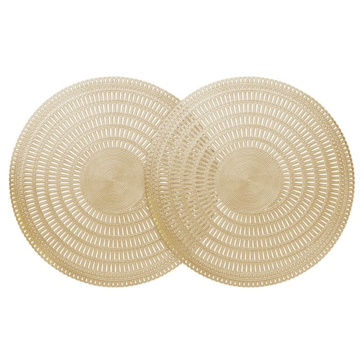 Набор подстановочных салфеток из 2 шт., диаметр 38 см Lefard (771-160)