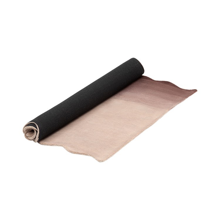 Ковер из шерсти over horizon цвета марсала из коллекции trendy ruffles (79365)