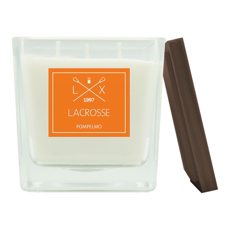 Свеча ароматическая в стекле lacrosse Грейпфрут 60 ч (58412)