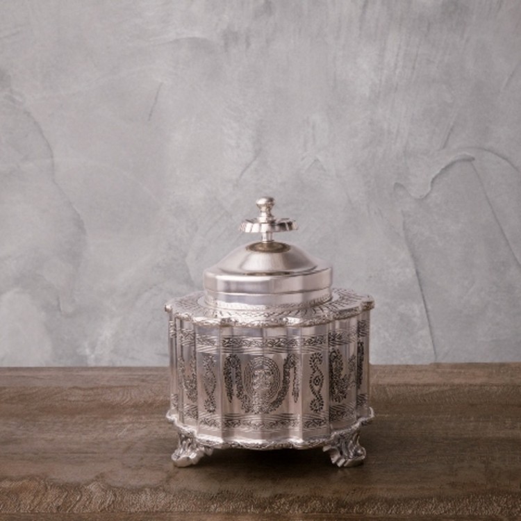 Шкатулка 9057-S, 13, никель, посеребрение, silver plated, ROOMERS TABLEWARE Шкатулка 9057-S, 13, никель, посеребрение, silver plated, ROOMERS TABLEWARE
