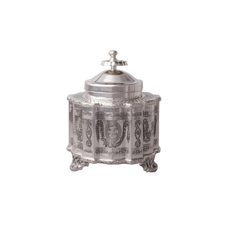 Шкатулка 9057-S, 13, никель, посеребрение, silver plated, ROOMERS TABLEWARE Шкатулка 9057-S, 13, никель, посеребрение, silver plated, ROOMERS TABLEWARE