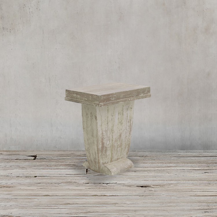 Стол LI-SH11-13-80, Дерево вяз, white, ROOMERS FURNITURE