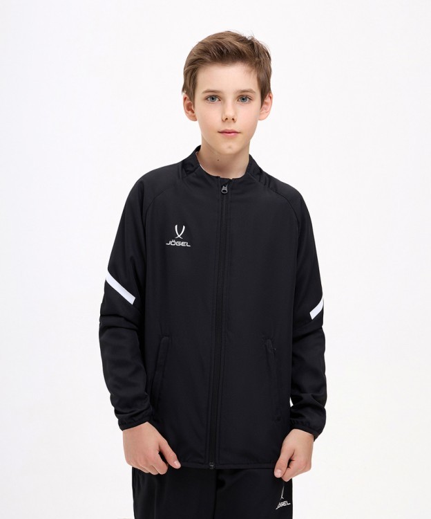 Куртка спортивная CAMP 2 Lined Jacket, черный, детский (2112483) Куртка спортивная CAMP 2 Lined Jacket, черный, детский (2112483)