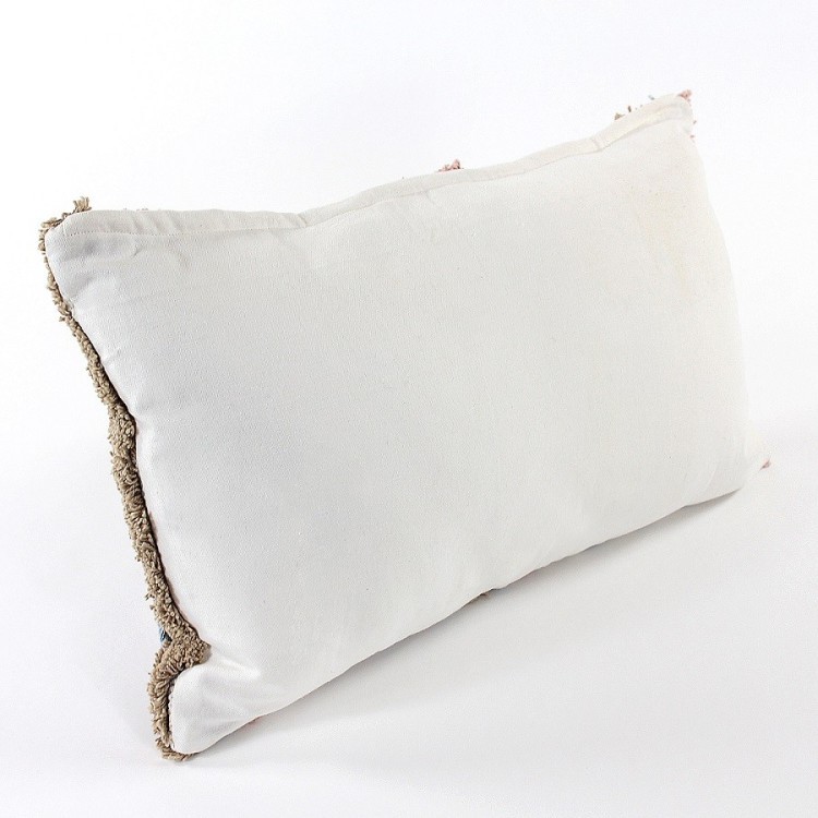 Чехол на подушку с бахромой ethnic, 30х60 см (63561)