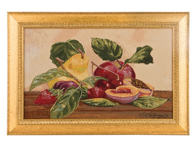 Гобеленовая картина"натюрморт с персиком" 63*43см. (404-1413-02) 
