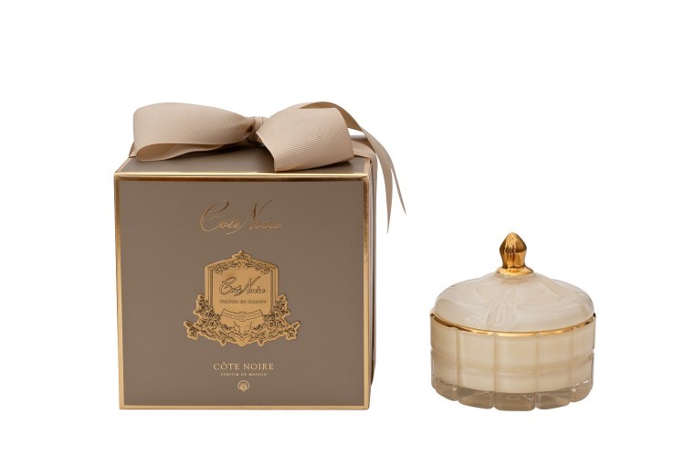 Свеча ароматическая Blonde vanilla в вазе в упаковке 185 гр. (TT-00010735)