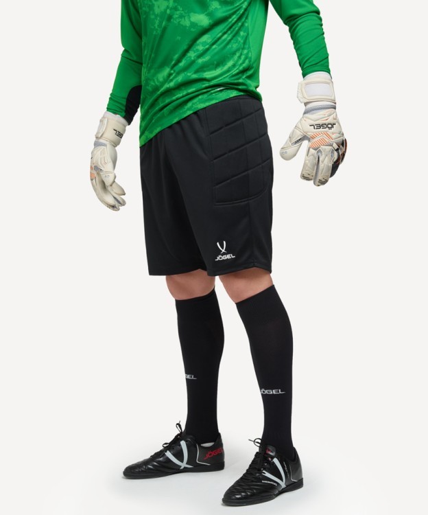 Шорты вратарские JÖGEL CAMP GK Short, черный/белый (2106294) Шорты вратарские JÖGEL CAMP GK Short, черный/белый (2106294)