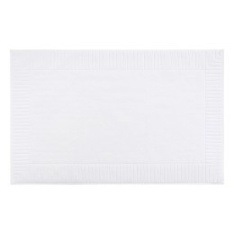 Коврик для ванной с фактурным бортиком белого цвета из коллекции essential, 50х80 см (80169)