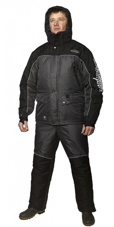 Зимний костюм для рыбалки Canadian Camper Denwer Pro цвет Black/Gray (2XL) (83160) Зимний костюм для рыбалки Canadian Camper Denwer Pro цвет Black/Gray (2XL) (83160)