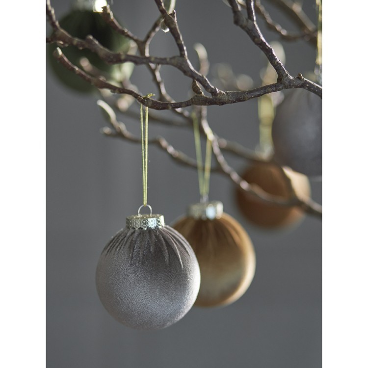 Набор ёлочных украшений velvet christmas из коллекции new year essential, 6 шт. (78277) Набор ёлочных украшений velvet christmas из коллекции new year essential, 6 шт. (78277)